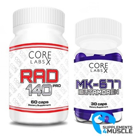 Core Labs X stack pour la prise de masse : MK-677+RAD-140 Pro | S4M