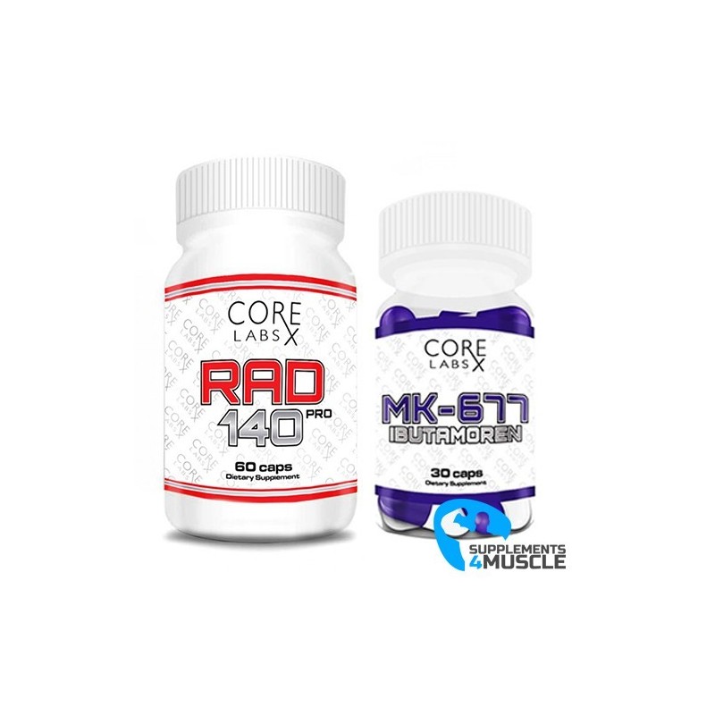 Core Labs X stack pour la prise de masse : MK-677+RAD-140 Pro | S4M
