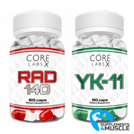 Core Labs X stack pour la prise de masse : RAD-140 + YK-11 | S4M