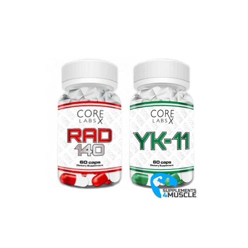 Core Labs X stack pour la prise de masse : RAD-140 + YK-11 | S4M