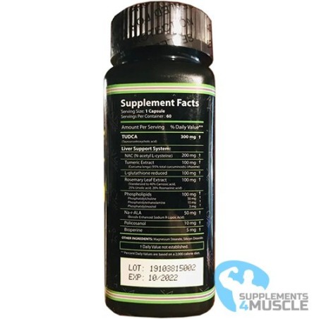 Revange Tudca Maxx 60 gélules Suppléments | Supplements4muscle
