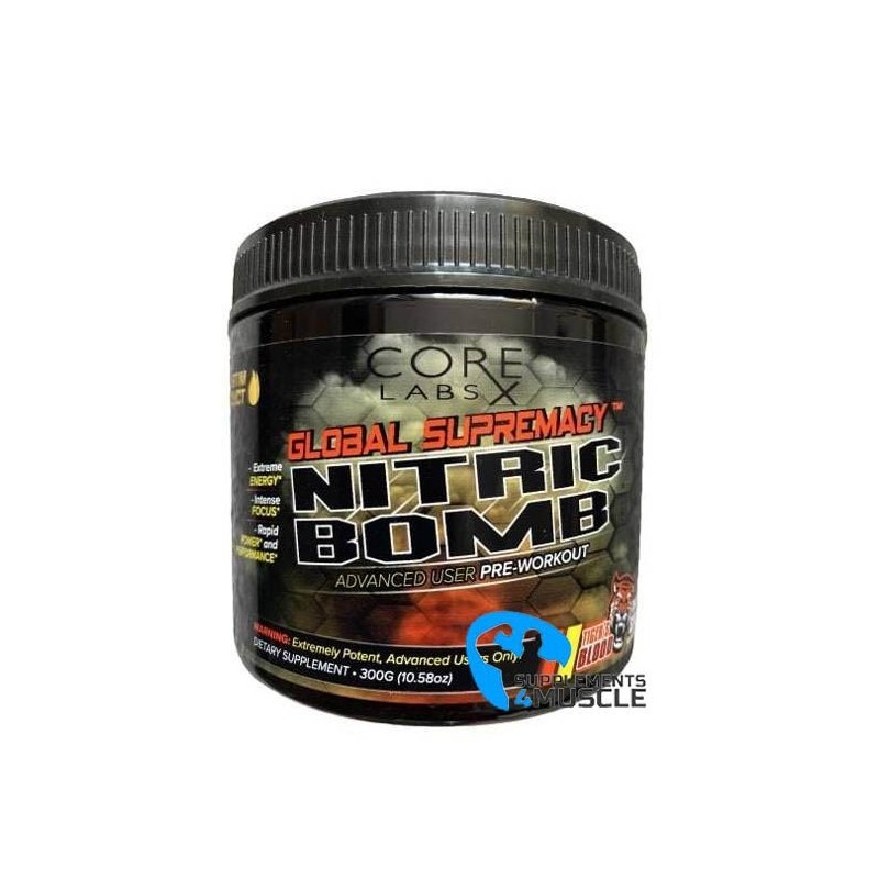 Core Labs X Nitric Bomb 300g Supplément | Supplements4muscle