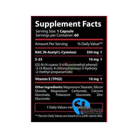 Core Labs X S-23 60caps Supplements | Supplements4muscle