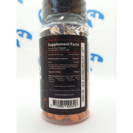 Core Labs X S-23 60caps Supplements | Supplements4muscle