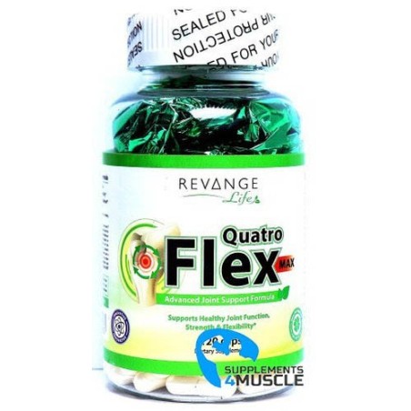 Revange Life Quatro Flex Max 120caps | Supplements4muscle