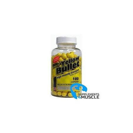HardRock Yellow Bullet 100caps | Supplements4muscle