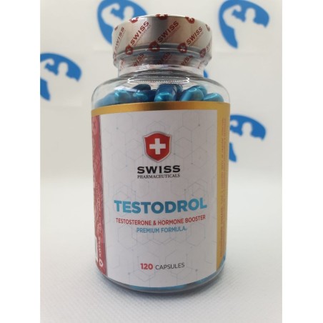 Swiss Pharmaceuticals Testodrol 120 gélules Suppléments | S4M