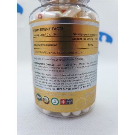 Swiss Pharmaceuticals GERANIUM 120 gélules Suppléments | S4M