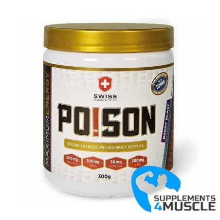 Poison DMAA 300g Supplements | Supplements4muscle