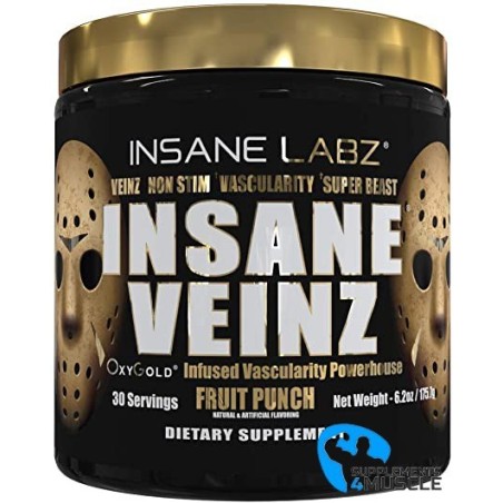 Insane Labz Insane Veinz Gold 175g | Supplements4muscle