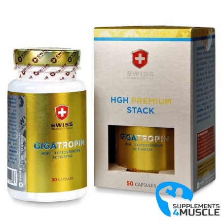 Swiss Pharmaceuticals GIGATROPIN 50caps | Supplements4muscle