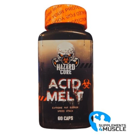 Hazard Core Acid Melt 60caps | Supplements4muscle