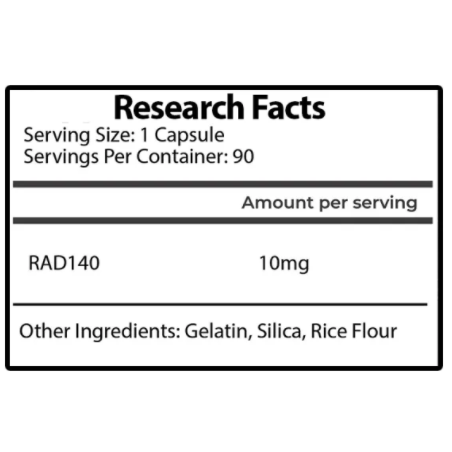 Core Labs X RAD 140 Suppléments | Supplements4muscle
