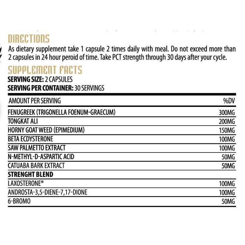 Unicorn Test 60caps Supplements | Supplements4muscle