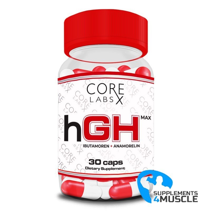 Core Labs X hGH MAX 30caps Supplements | Supplements4 muscle