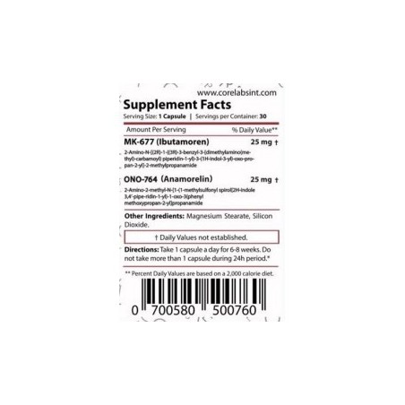 Core Labs X hGH MAX 30caps Supplements | Supplements4 muscle