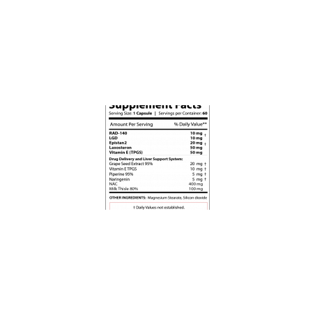 Revange Nutrition Detox 60caps | Supplement4smuscles