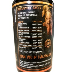 Dark Raven Vikings Axe DMAA 90caps | Supplements4muscle