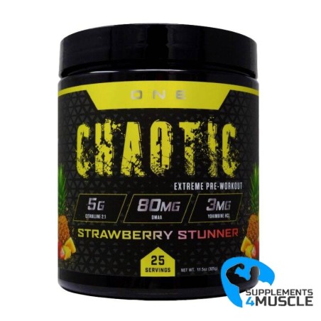ONE Chaotic Extreme Pre-Workout DMAA | Supplements4muscle