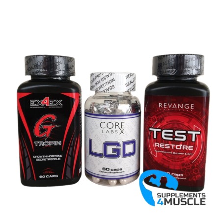 Mega massa sarms stack + PCT completo | Supplements4muscle