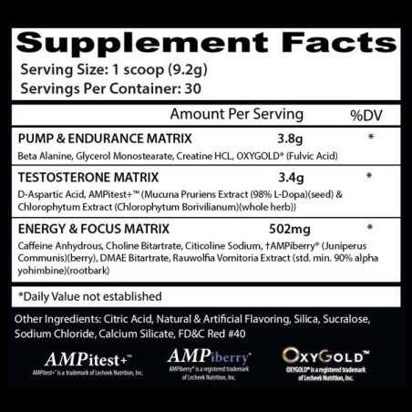 Insane Labz Psychotic Test 276g | Supplements4muscle
