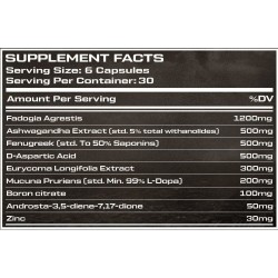 Saber Claws Labs Steel Test by Riddick 180caps Supplements