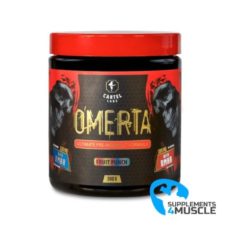 Cartel Labz Omerta DMAA + DMHA 300g Suppléments | S4M