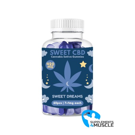 Sweet CBD SWEET DREAMS 420 mg + Melatonin gummies 60pcs