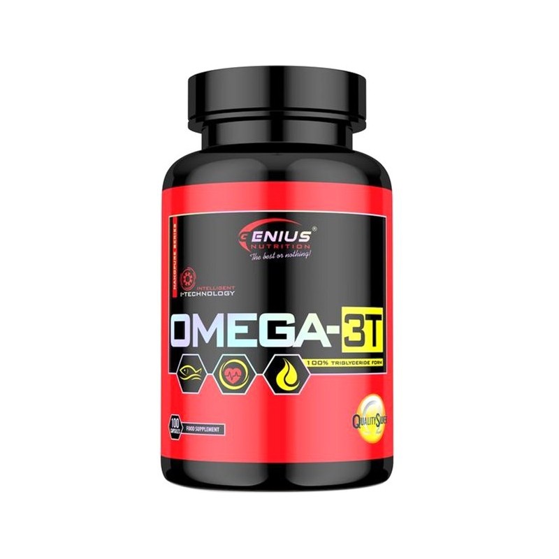 Genius Nutrition Omega-3T 100 softgels