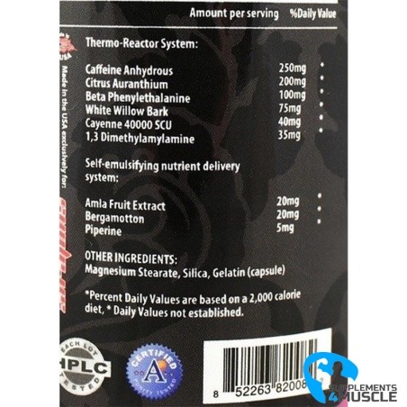 Revange Thermal Pro Femme 60 caps DMAA Supplément | S4M