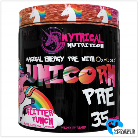 Mythical Nutrition Unicorn Pre-workout Supplements | S4M