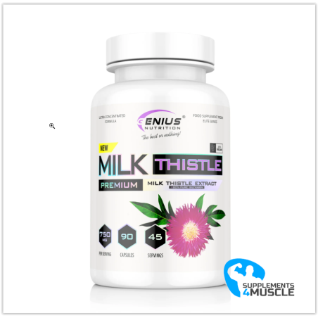 Genius Nutrition Milk Thistle 90 caps