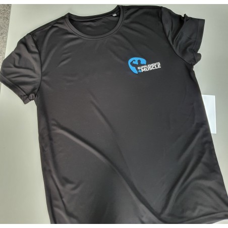 Unique T-shirts with supplements4muscle logo "NO PAIN NO CHAMPAGNE"