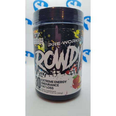 Freedom Formulations Rowdy Pre-Workout 360g Supplément | S4M