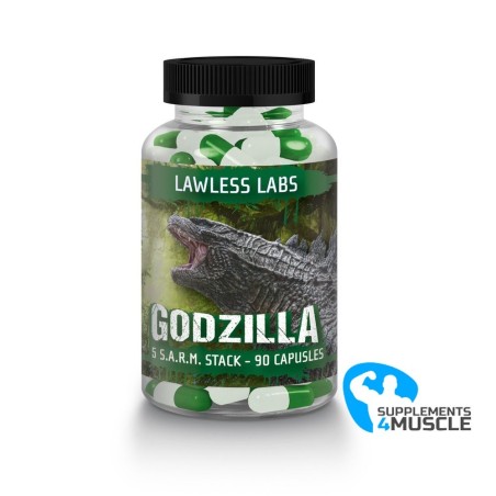 Lawless Lab Godzilla Sarm Stack 90 caps Supplementen | S4M