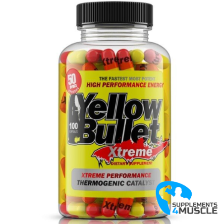 Yellow Bullet Xtreme 50 mg 100 gélules Suppléments | S4M