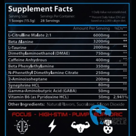 Underground Lab Patriot EPI 60caps | Supplements4muscle