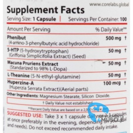 Core Labs PHENI-B ULTRA 100 gélules Suppléments | S4M