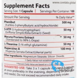 Core Labs PHENI-B ULTRA 100 gélules Suppléments | S4M