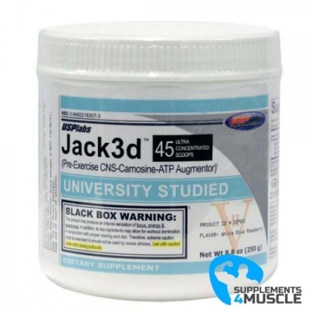 USP LABS Jack3d Pre Workout Supplements | Supplements4muscle