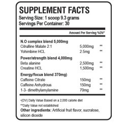 Juggernaut Nutrition IRATE Supplements | Supplements4muscle