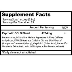 Insane Labz Psychotic Gold Supplements | Supplements4muscle