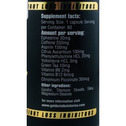 Golden Labs ECA Gold Supplements | Supplements4muscle