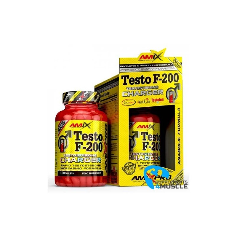 Amix Testo F-200 | Amix Testo F-200 Suppléments | S4M