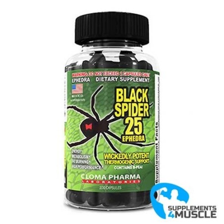 Cloma Pharma Black Spider 25 | Supplements4muscle