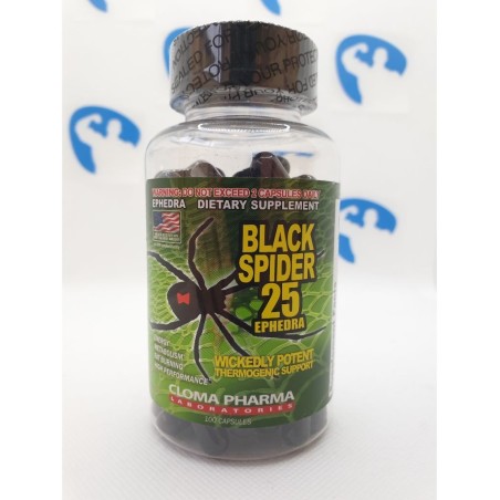 Cloma Pharma Black Spider 25 | Supplements4muscle