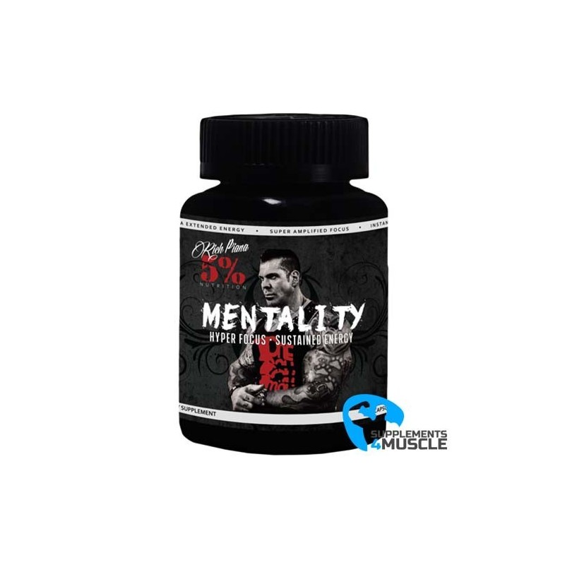 Rich Piana 5% Mentality Supplements | Supplements4muscle