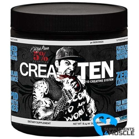Rich Piana 5% Crea Ten Supplements | Supplements4muscle