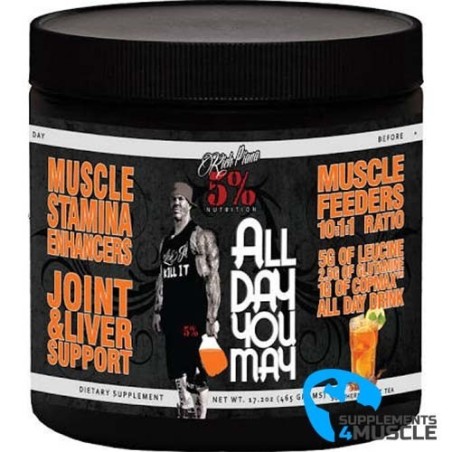 Rich Piana 5% All Day You May | Supplements4muscle