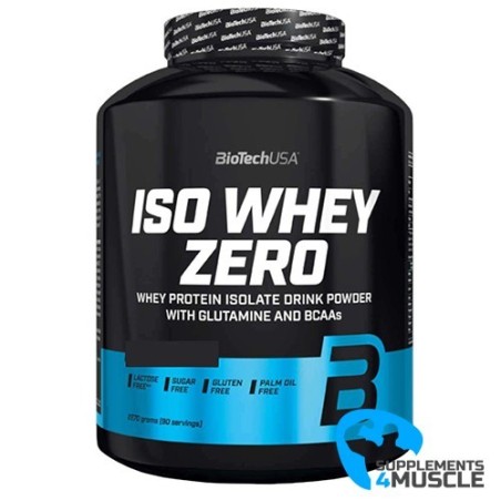 BiotechUSA Iso Whey Zero 2.27kg | Supplements4muscle
